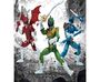 Playmates Toys Godzilla vs. Mighty Morphin Power Rangers akciófigurák