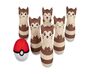 Pokémon Furret Bowling plüss készlet