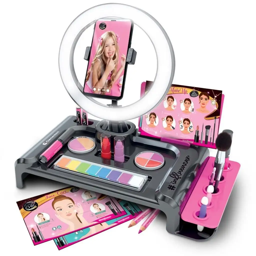 Crazy Chic: Influenszer szépség stúdió szett - Clementoni - 2. kép