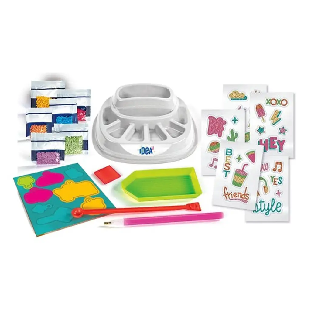 Idea! Sparkly Creations Pop Style strasszkő kép készítő szett - Clementoni - 3. kép