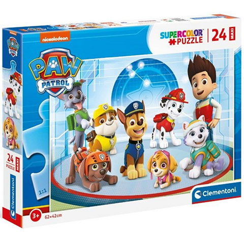 Mancs őrjárat Supercolor Maxi puzzle 24db-os - Clementoni vásárlás a ...