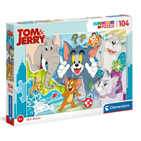 Tom és Jerry 104 db-os puzzle - Clementoni vásárlás a Játékshopban