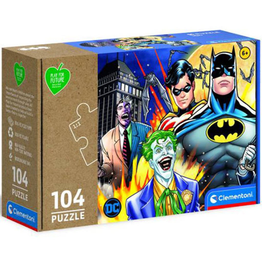 DC Comics Batman Play for Future puzzle 104db-os - Clementoni vásárlás ...