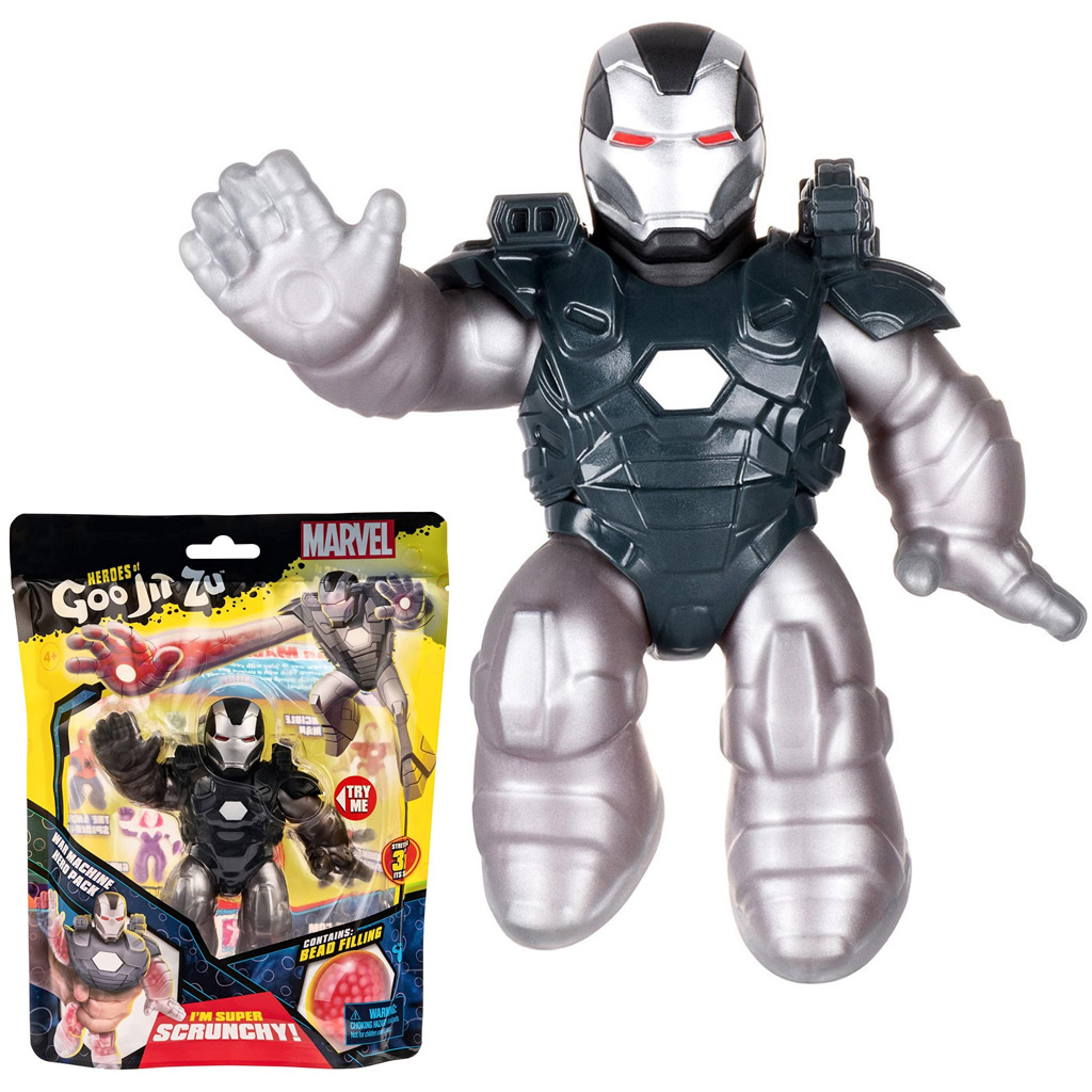 Machine Création Goo Jit Zu Marvel – Têtes Extensibles 3x, Personnages Visqueux, Dès 3 Ans