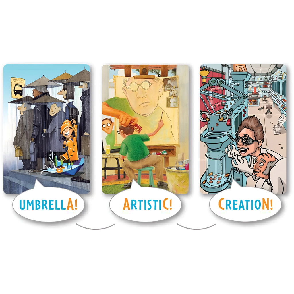 Thinkfun: Last Letter - Utolsó betű szólánc társasjáték - 2. kép