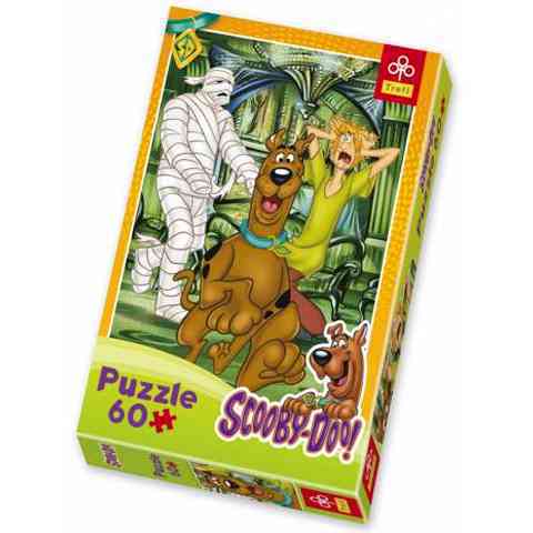 Menekülés a múmia elől Scooby Doo 60 db-os puzzle - Trefl