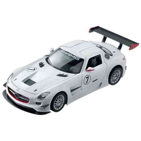 Mondo Motors Mercedes AMG GT3 – Ferngesteuertes Auto Im Maßstab 1:28, Bis 8 Km/h Schnell (mit 2,4 GHz Fernbedienung)