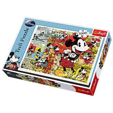 Mickey retro 1000 db-os puzzle - Trefl vásárlás a Játékshopban
