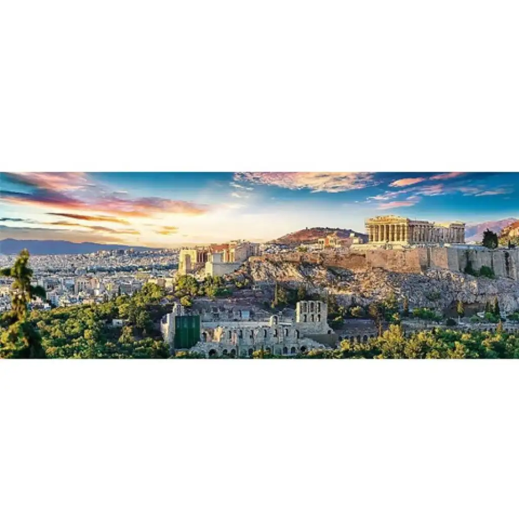 Akropolisz, Athén Panoráma puzzle 500db-os - Trefl - 2. kép