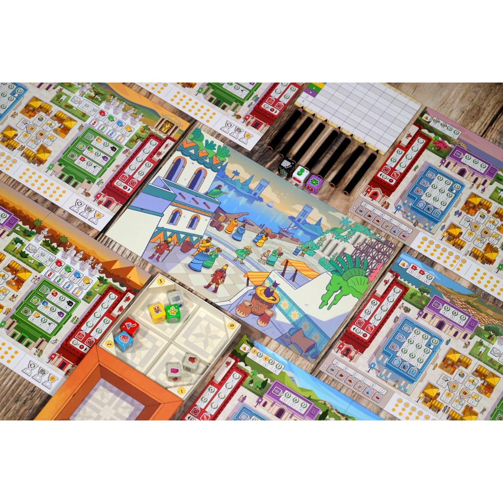 7 Csoda - Kockajáték társasjáték - 4. kép