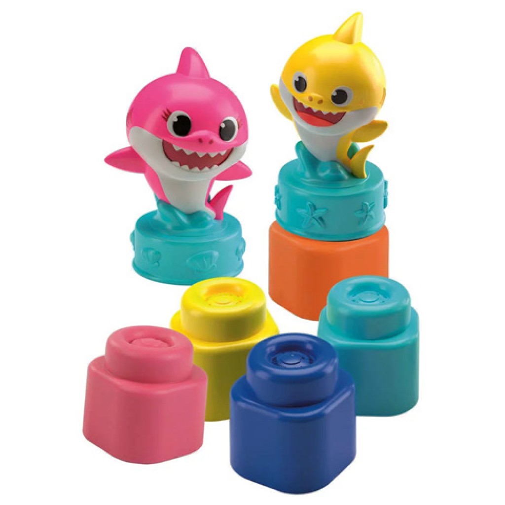 Clemmy Baby Shark puha építőkocka készlet 22db-os - Clementoni vásárlás ...