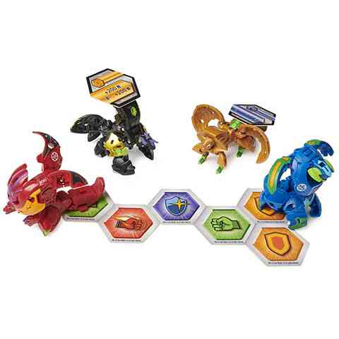 BAKUGAN ARMORED ALLIANCE red PYRUS EENOCH ultra with Baku Gear 2 cards
