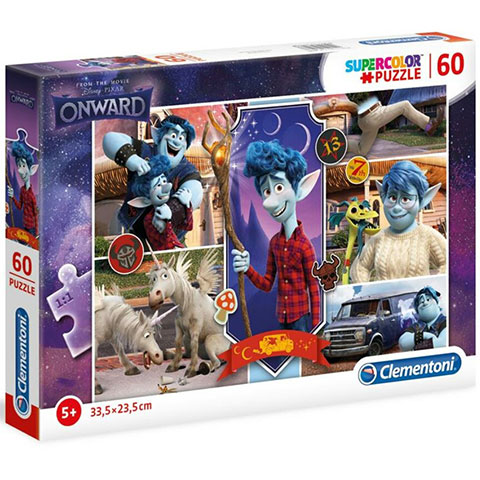 Előre Supercolor puzzle 60 db-os - Clementoni vásárlás a Játékshopban