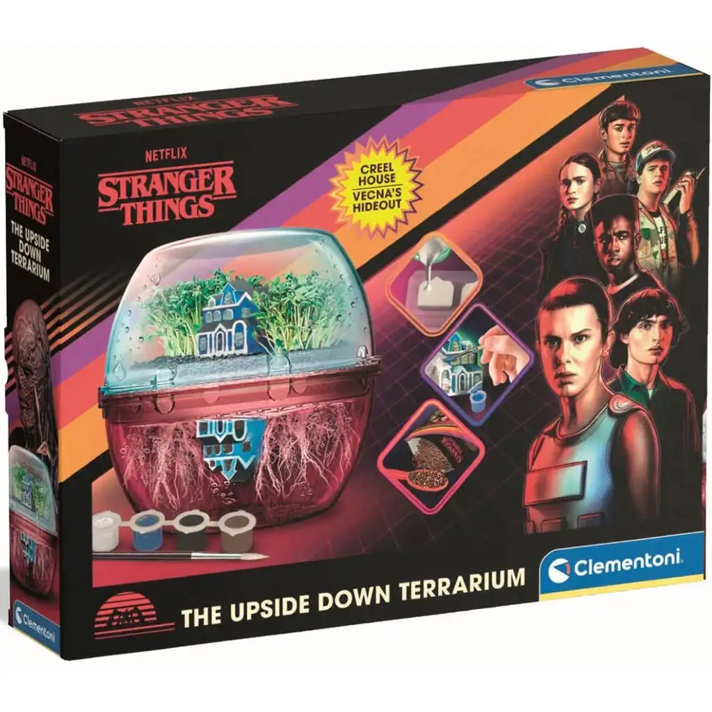 Stranger Things: A fejjel lefelé világ terráriuma - Clementoni