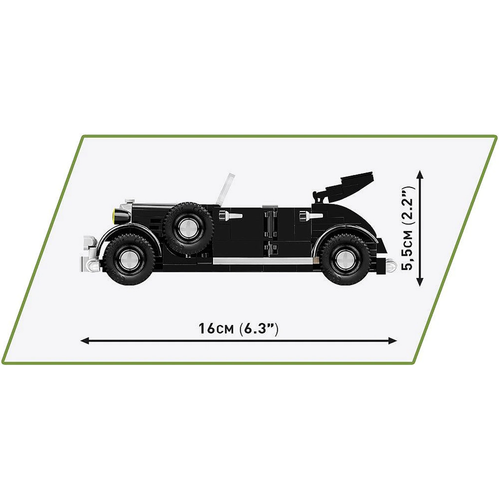COBI: De Gaulle’s Horch 830 BL autó építőjáték (2261) - 3. kép