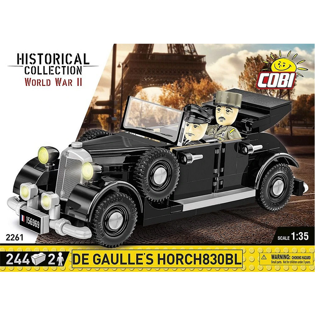 COBI: De Gaulle’s Horch 830 BL autó építőjáték (2261)