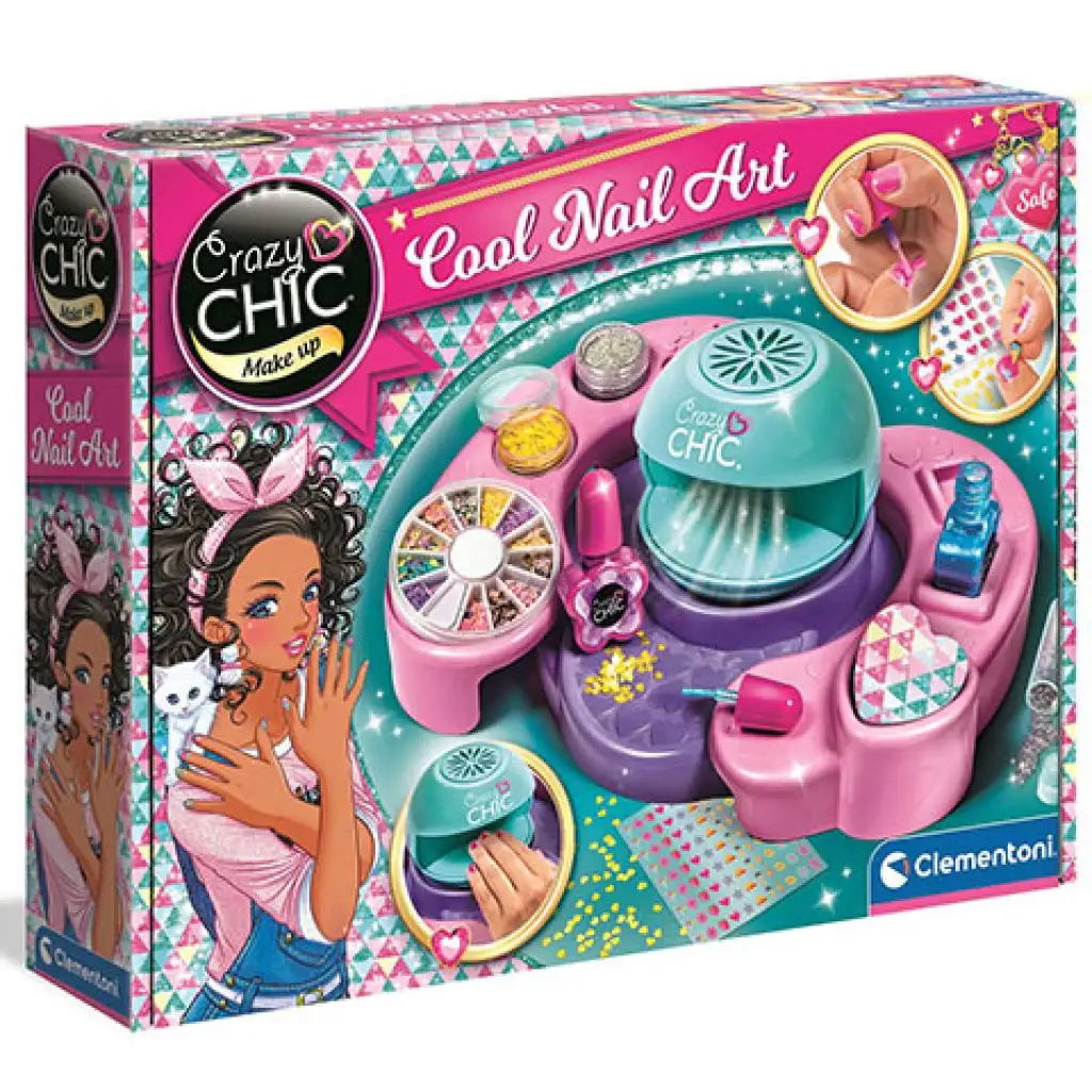 Crazy Chic Cool Nail Art Körömstúdió kreatív készlet