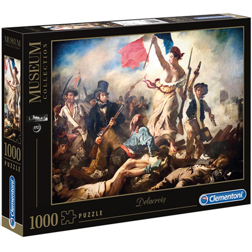 Eugene Delacroix A Szabadsag Vezeti A Nepet Muzeum Puzzle 1000db Os Clementoni Vasarlas A Jatekshopban