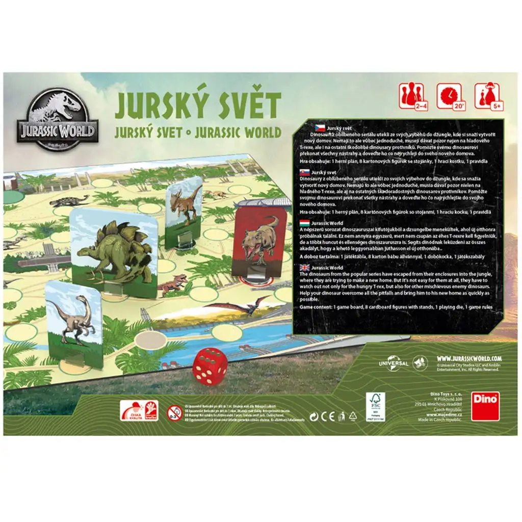 Jurassic World társasjáték - 2. kép