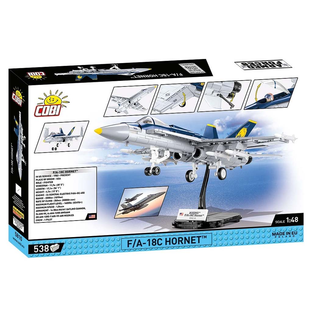 COBI: F/A-18C Hornet repülőgép építőjáték (5810) - 10. kép
