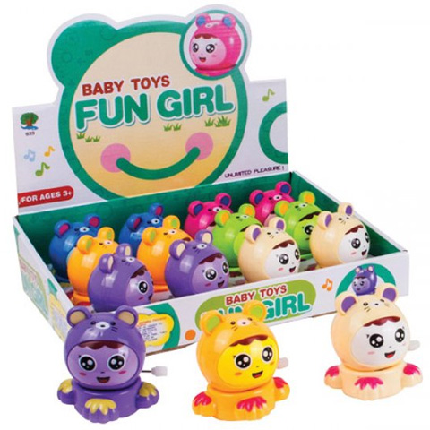 Stop &amp; Look: Felhúzható kislány többféle változatban