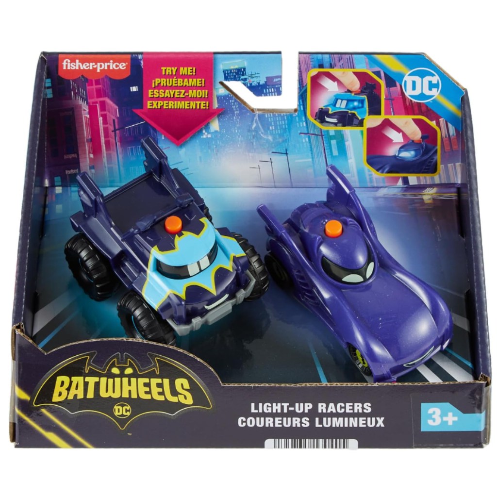 Fisher-Price DC Batwheels – Buff The Bat-Truck | Véhicule Échelle 1:55, Jouet Voiture Batman Enfant Dès 3 Ans