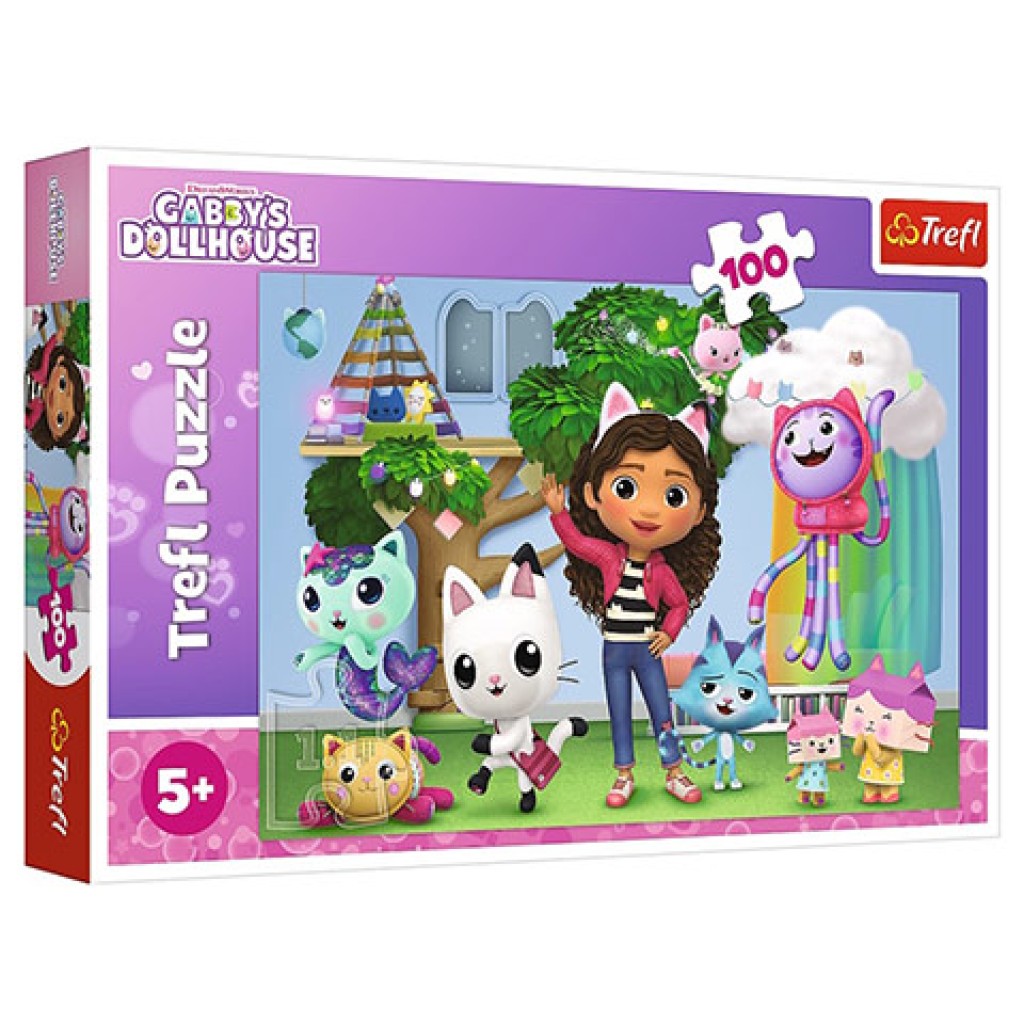 Gabi babaháza 100db-os puzzle - Trefl vásárlás a Játékshopban