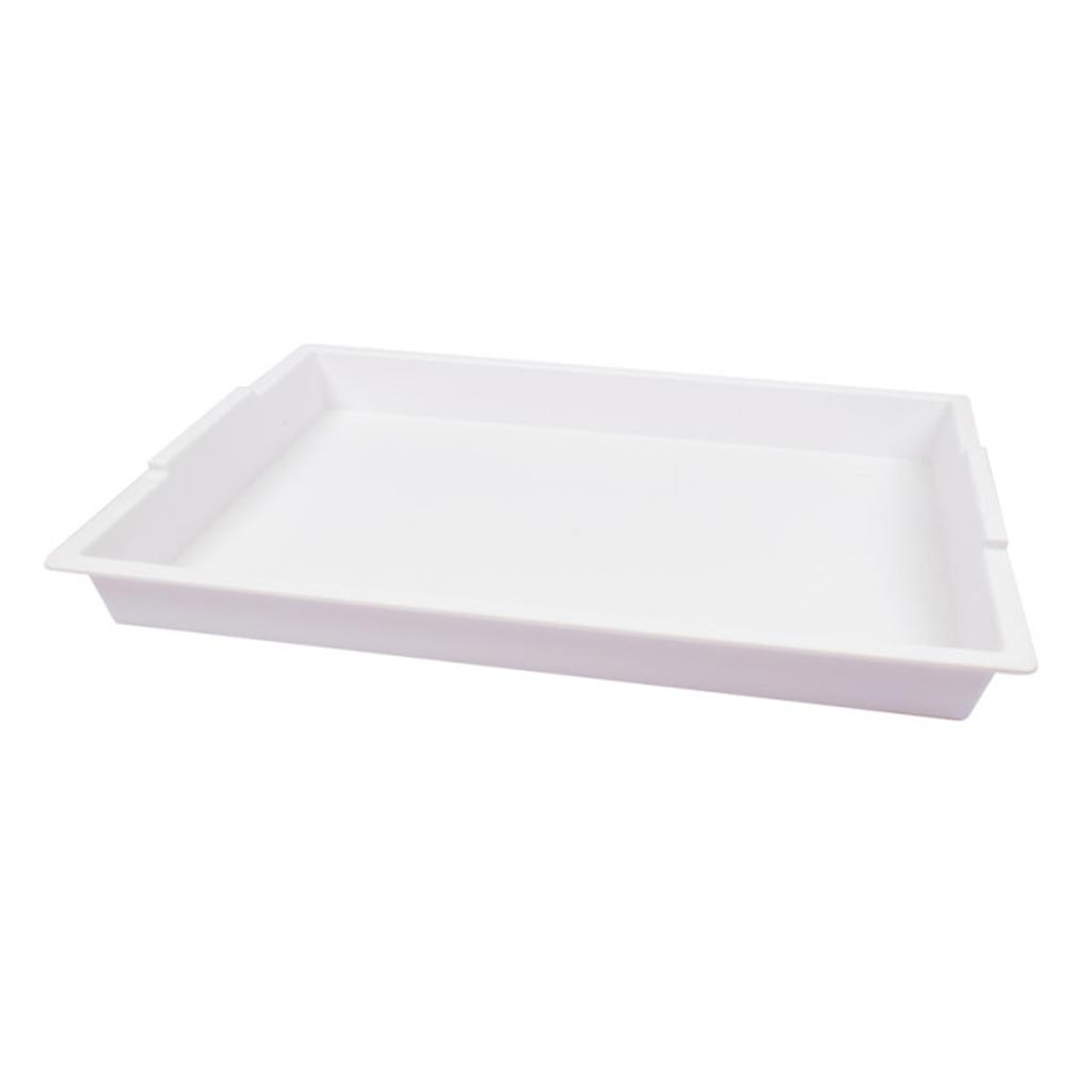 PlayBox Műanyag fehér füles tálca 41x31cm vásárlás a Játékshopban