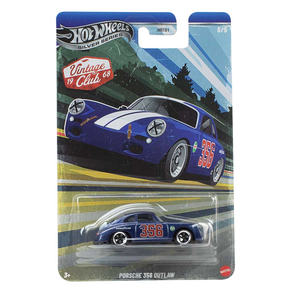 Hot Wheels: Vintage Porsche 356 Outlaw kisautó 1/64 - Mattel