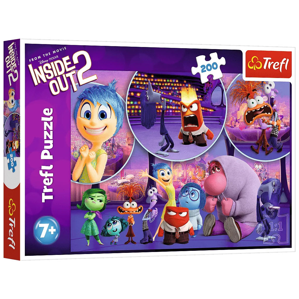 Agymanók 2 érzelmek 200db-os puzzle - Trefl