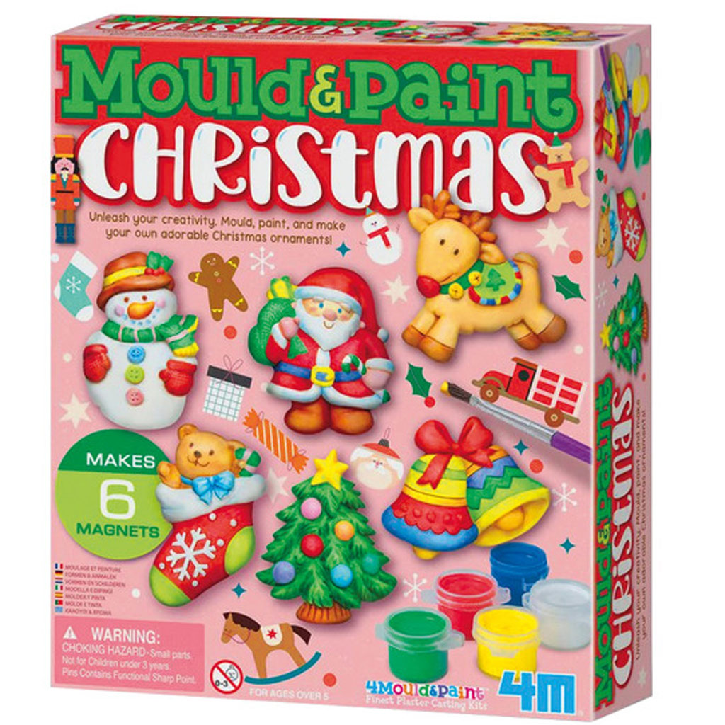 Karácsonyi gipszkiöntő