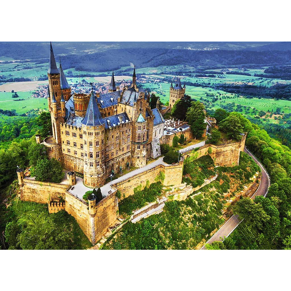 Hohenzollern kastély 1000db-os Prémium plus quality puzzle - Trefl - 2. kép