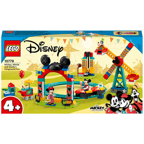 LEGO® Disney Mickey, Minnie és Goofy vidámparki szórakozása (10778 ...
