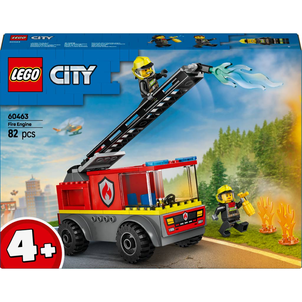 LEGO® City Létrás tűzoltóautó (60463) vásárlás a Játékshopban