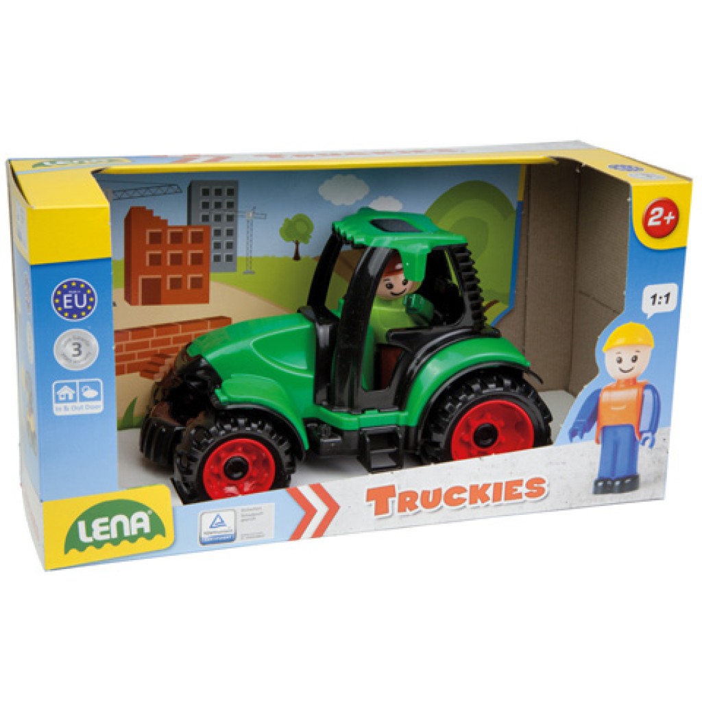 Set Tracteur Avec Remorque Lena Truckies - 38cm - Figurine Articulée - Pour Enfants Dès 2 Ans
