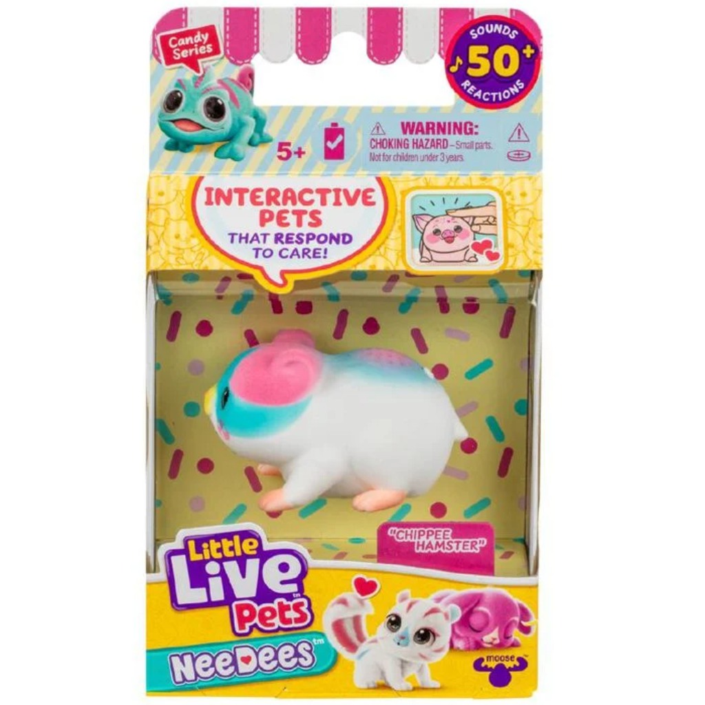 Little Live Pets: Needees Gyűjthető kiskedvencek - Chipee hörcsög
