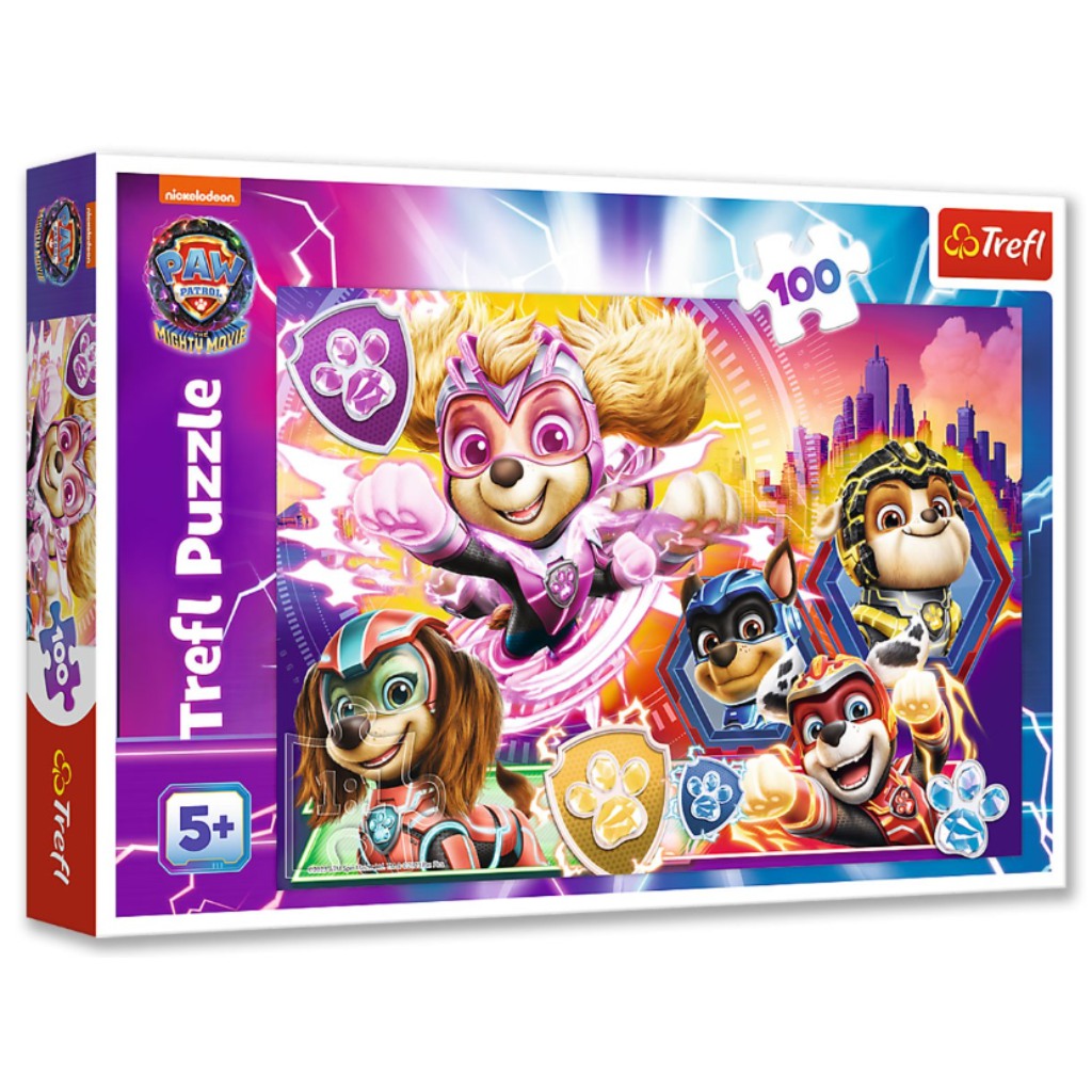 Mancs őrjárat Mighty Movie 100db-os puzzle - Trefl vásárlás a Játékshopban