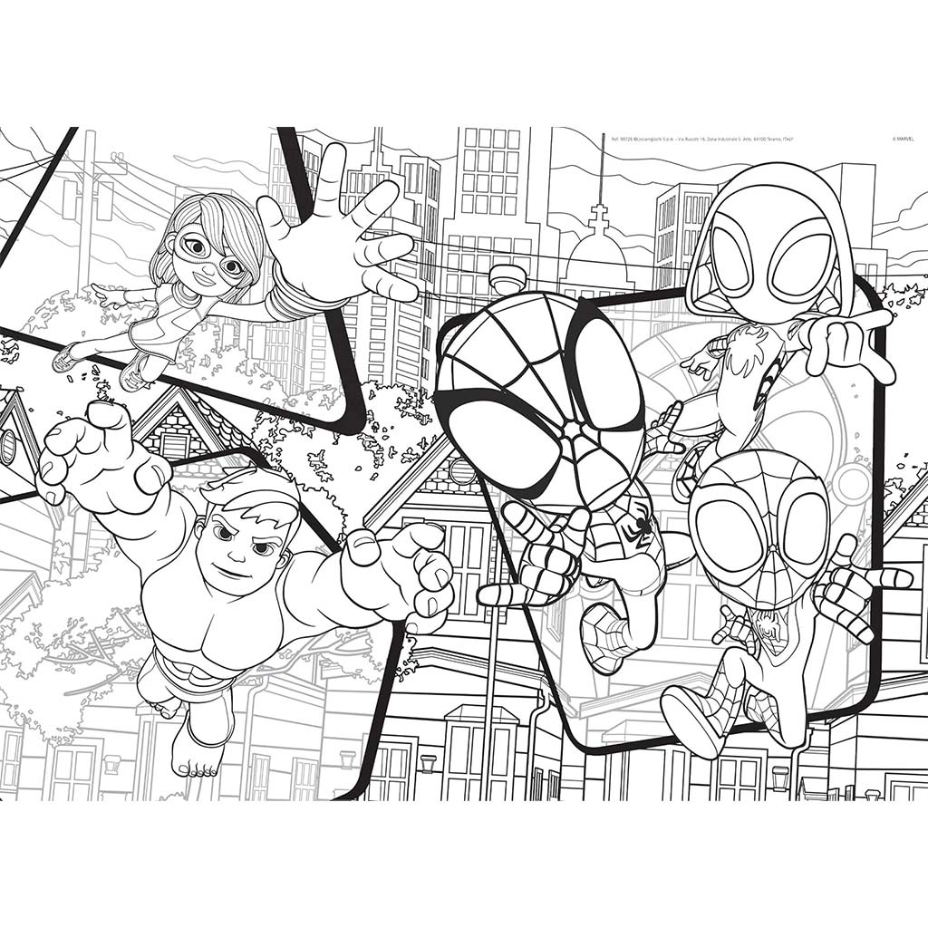 Liscianigiochi - Marvel Puzzle DF, 99757, Rompecabezas de Liscianigiochi - Marvel Puzzle DF, 99757, Rompecabezas de
