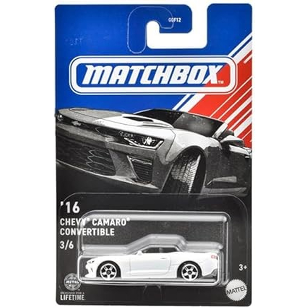2023 Matchbox '16 Chevy Camaro Convertible gelb 33/100 Neu & OVP in