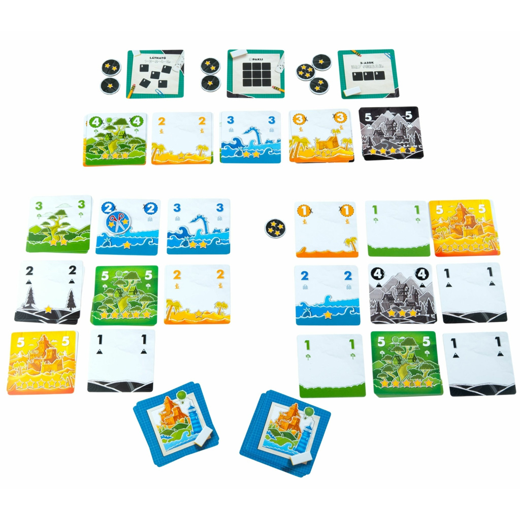 Papírvilág társasjáték - 2. kép