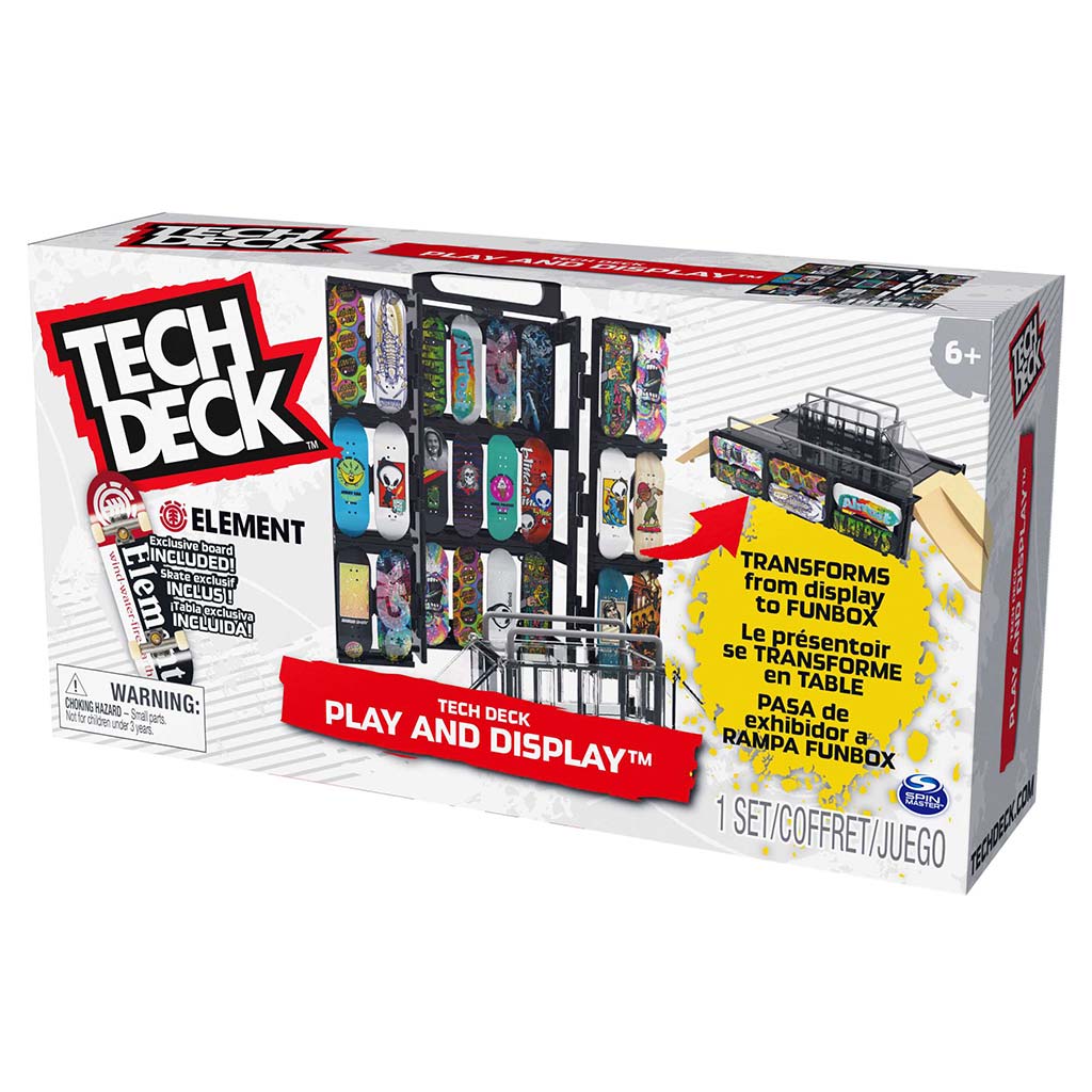 Tech Deck Play and Display különleges ujjgördeszkával - Spin Master ...