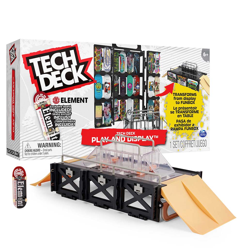 Tech Deck Play and Display különleges ujjgördeszkával - Spin Master ...