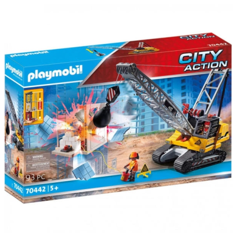 Playmobil: Városi forgatag - Lánctalpas markoló (70442)