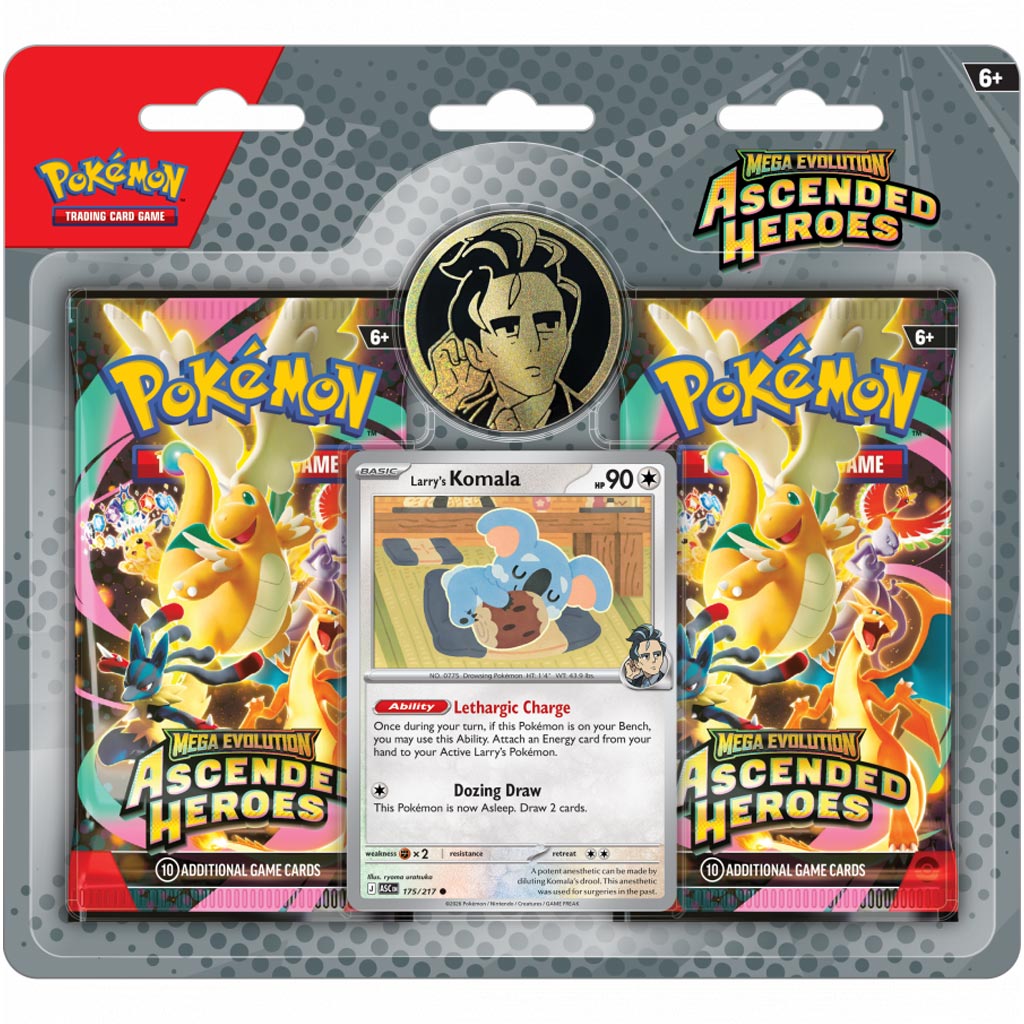 Pokémon TCG: Mega Evolution - Ascended Heroes kártyacsomag kétféle változatban 1db