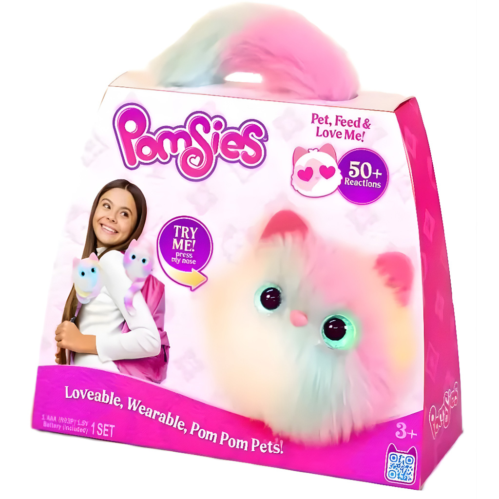 Skyrocket: Pomsies Szeretnivaló viselhető Pom-pom kedvenc - Skye