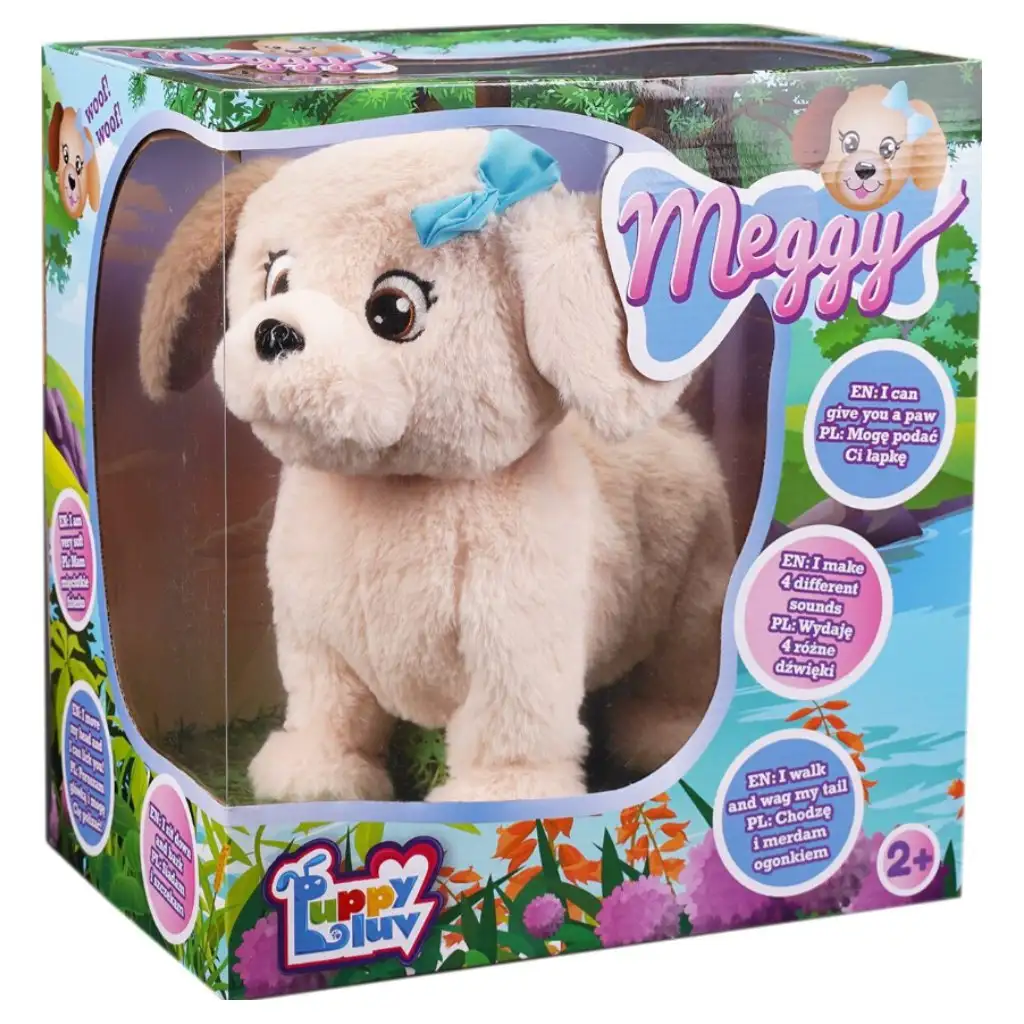 Meggy az Interaktív plüss kutyus - Puppy Luv