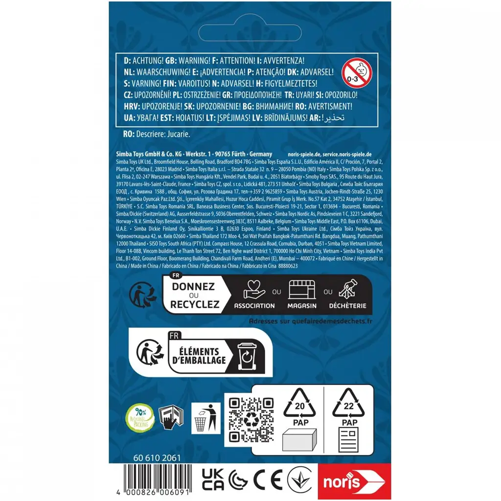 Amőba társasjáték - Noris - 3. kép