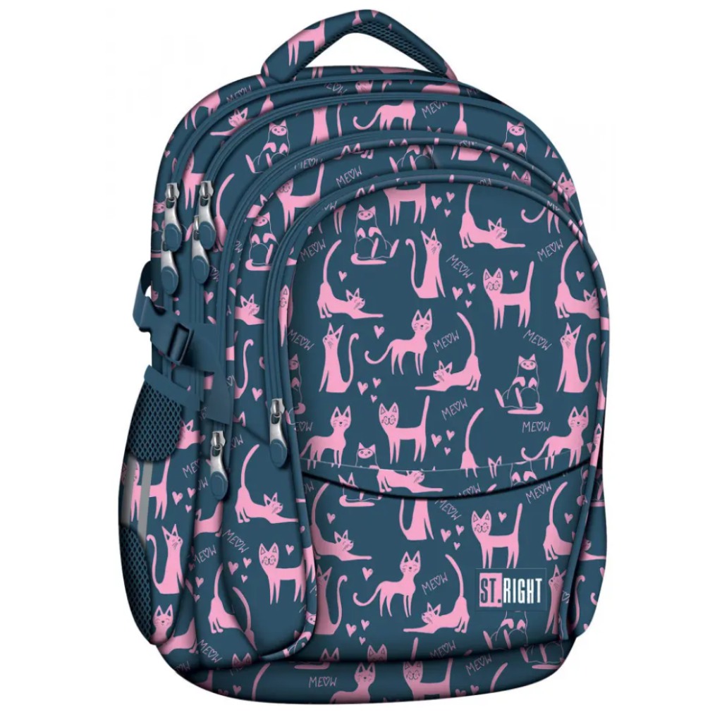 Zaino ergonomico Satch- Zaino per la scuola media Vivid Blue, zaino per