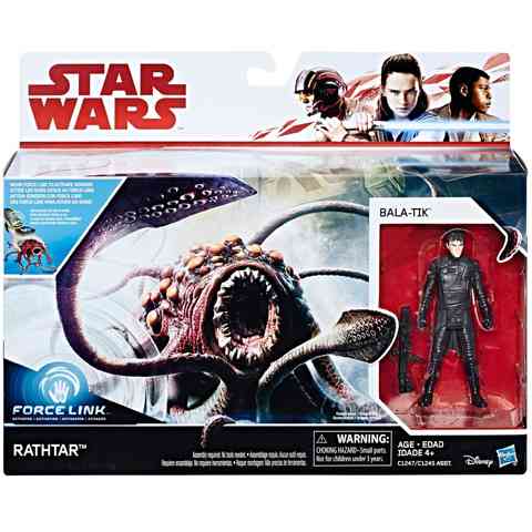 Star Wars Deluxe Bala Tik és Rathtar Force Link figura - Hasbro ...