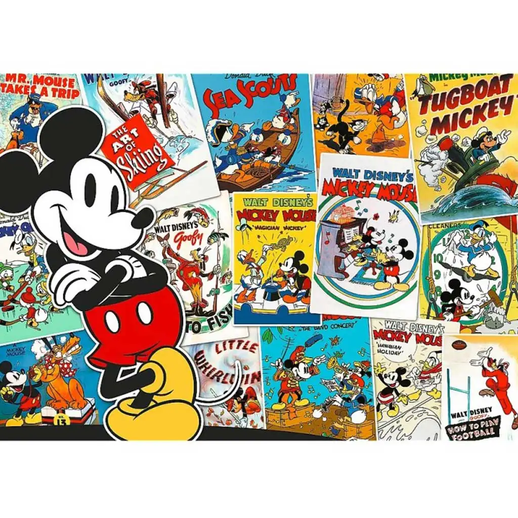 Disney: Mickey Egér világa 1000db-os puzzle - Trefl - 2. kép